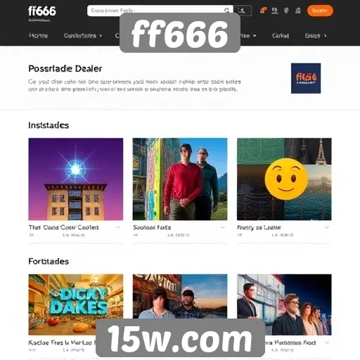 novas funcionalidades do site ff666 em destaque